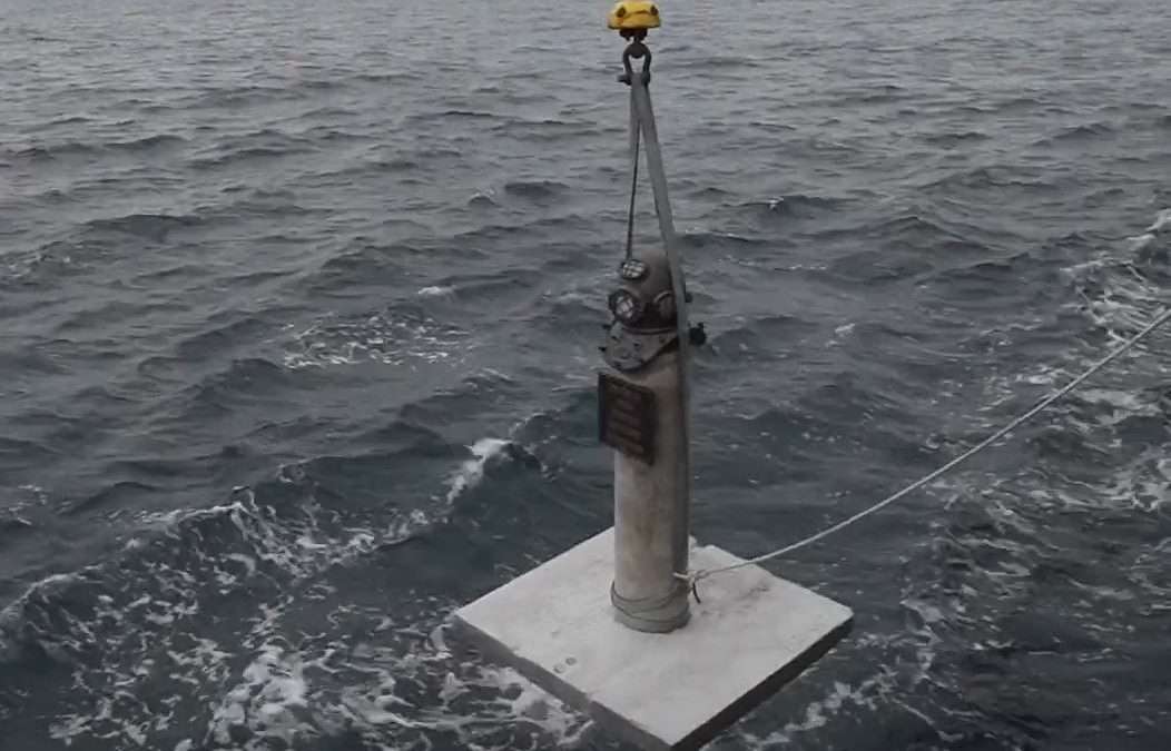 Military Diver Artificial Memorial Reef To Be Deployed